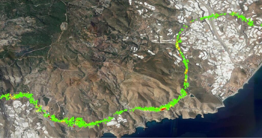 landslides impact monitoring