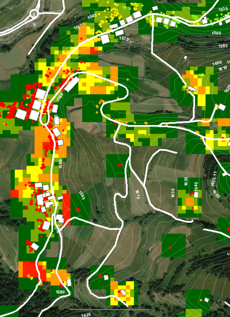 Deformation differential map