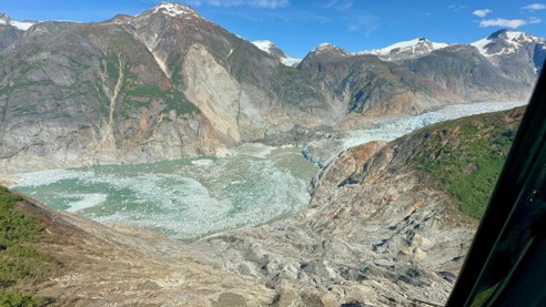 Tracy Arm landslide site, Alaska, USA (2025)
